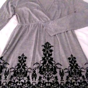 Soma dress Small Gray & Black